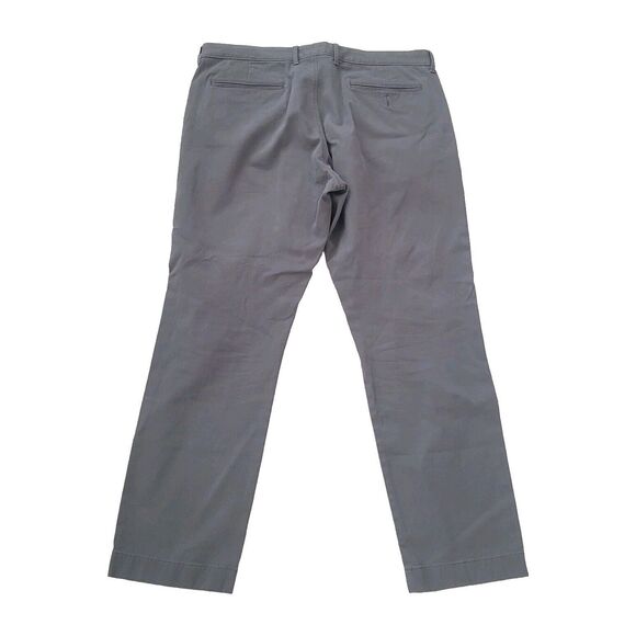 J. Crew 770 Straight Chino Pants Gray Mens Size 36x30 (Actual 38x29) - Picture 2 of 9